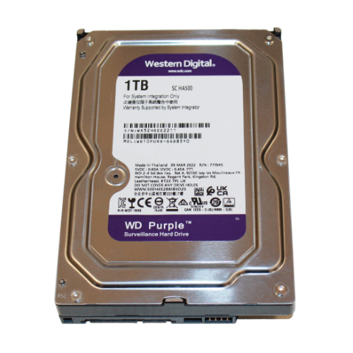 Жесткий диск SATA-3 1 Тб WD Purple (WD10PURX-64D85Y0)
