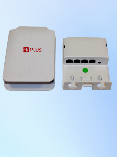 HI-B13. POE удлинитель 1+3 порта 30Вт,100Мб/с.250 м.