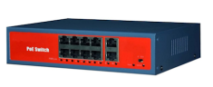 Коммутатор POE HI-Q08A, Switch POE 8 Порт.2RG45 100/1000MB